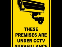 Premises Are Under Surveillance Sign